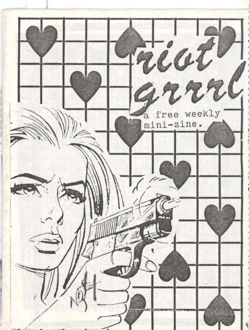 Riot Grrrl Zine by Molly Neuman, Published in 1991