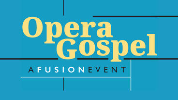 Opera Gospel fusion event banner