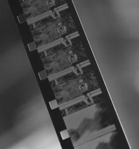 a strip of film