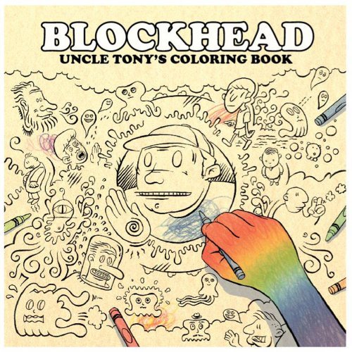 Blockhead coloring book