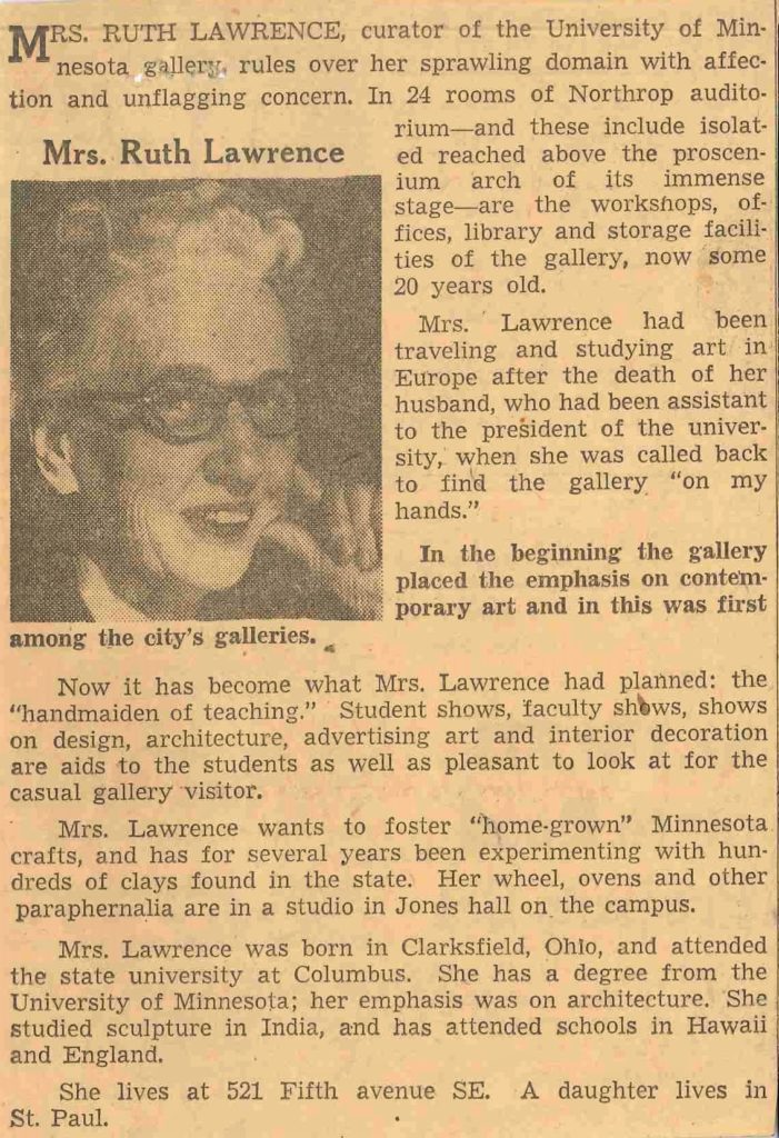 An old news clipping