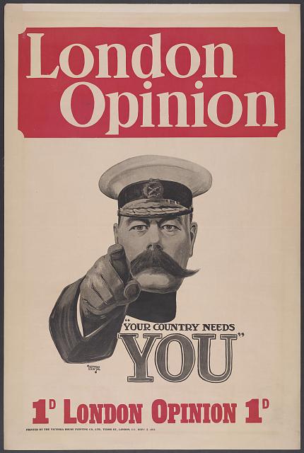 London Opinion propaganda poster