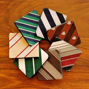 Wallets arranged in a circle