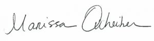 Marissa signature