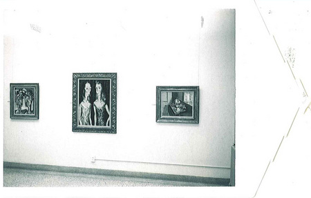3 paintings on a wall