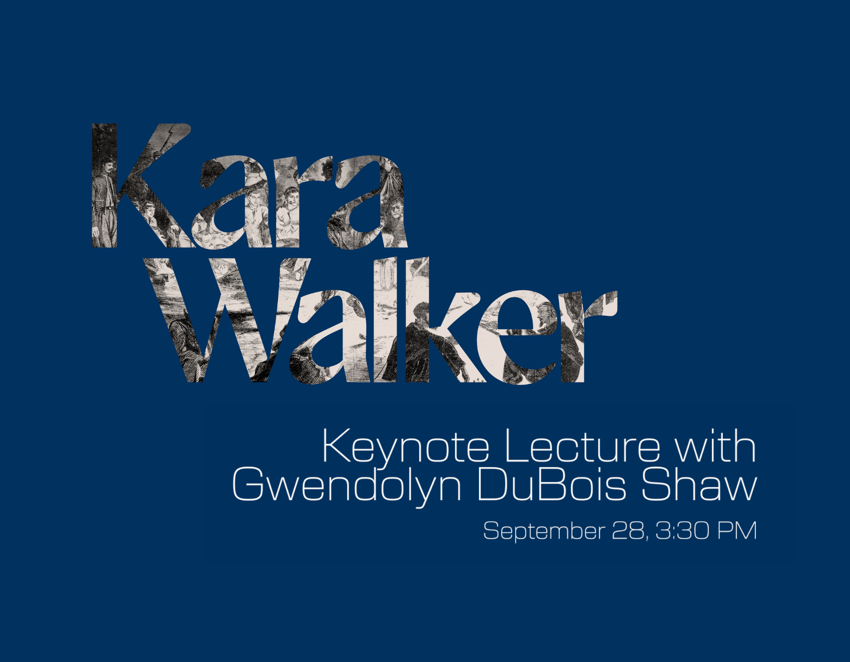 Kara Walker Keynote Lecture with Gwendolyn DuBois Shaw