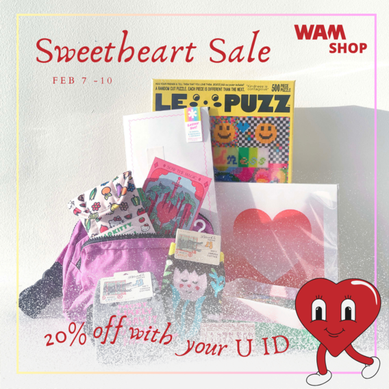 Sweetheart Sale WAM Shop 2024