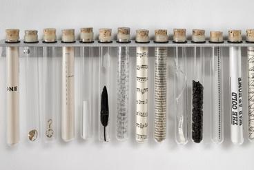 items in test tubes