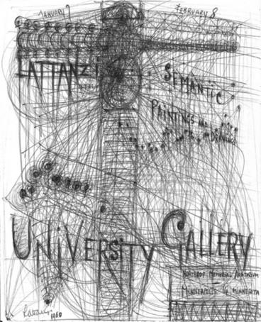 University Gallery drawing