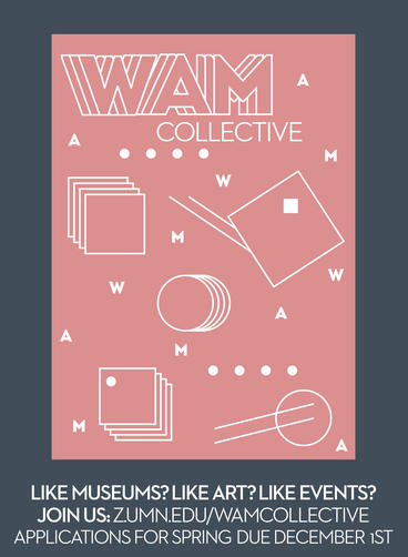 WAM collective recruitment poster